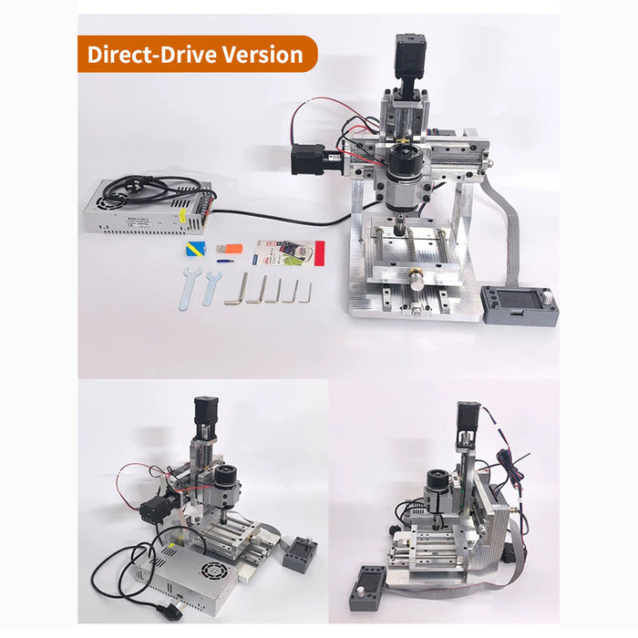 High Precision Desktop CNC Woodworking Engraving Machine - EngineDIY