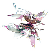 qianyudie 3d metal steampunk mechanical butterfly model kit