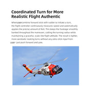 FLYWING MH-60T 2.4G 6CH 470-Class Quick-Release 4-Rotor Scale RC Military Helicopter Model with ACE Flight Controller, GPS Positioning & Left/Right-Hand Control - EngineDIY