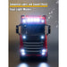 1/18 scale 6x4 770s heavy duty tractor truck - rc semi trailer model with rear wheel drive