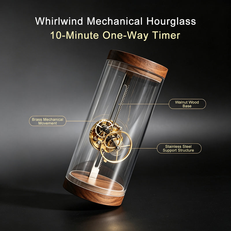 Mechanisches Sanduhr-Timer-Modell