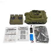 1/16 scale 2.4g u.s. mb self-propelled howitzer rc simulation tank model with sound and lights, telescoping smoke, dual-speed modes