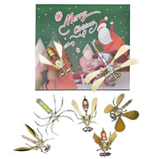 3D Metal Puzzle DIY Mini Steampunk Small Insects Metal Assembly Model Christmas Kit Sets - EngineDIY