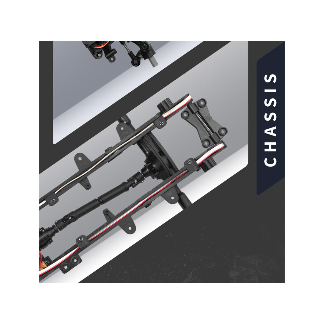 1/14 scale 2.4g full-proportional rc pickup truck with independent suspension and adjustable gear settings