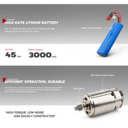 1/10 scale 2.4g 4wd rc off-road car rtr version