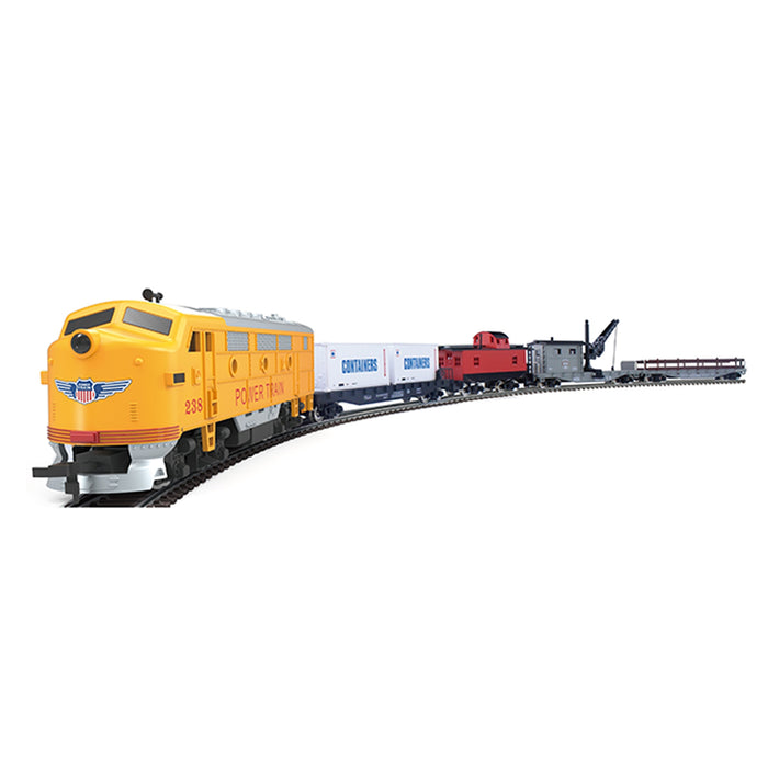 1/87 ho scale us union pacific fp-7 diesel locomotive & metal track model train set