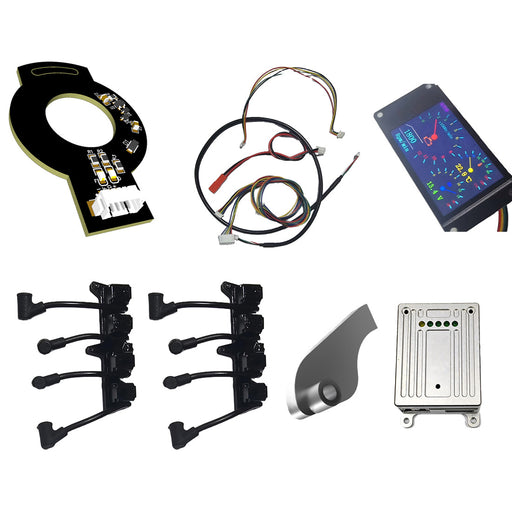 cison mcu ignition kit for ls-52 v8 engine – complete high-performance ignition system for model engines