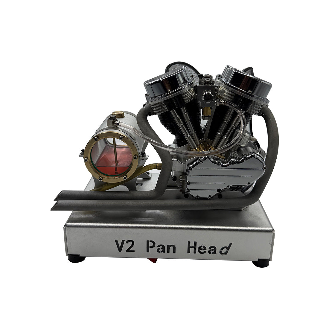 CISON FG-VT9 9cc V2 Engine V-Twin Dual Cylinder 4-Stroke Air-Cooled Gasoline Engine Motorcycle RC Engine Model - EngineDIY