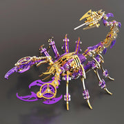 3d metal mechanical scorpion model kit 