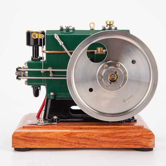 Modèle réduit de moteur à essence monocylindre 4 temps vintage RETROL à l'échelle 1/8 de 3,6 cm³