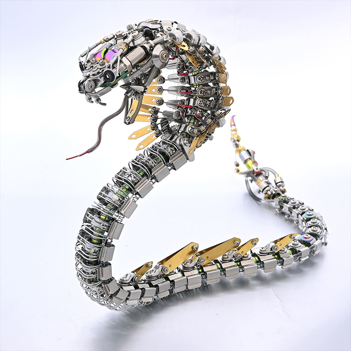 3d metal mechanical viper cobra assembly model kit