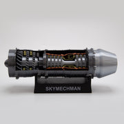 SKYMECHMAN 1/18 WS-15 Turbofan Engine Model Kit-Build Your Own Turbofan Engine that Works
