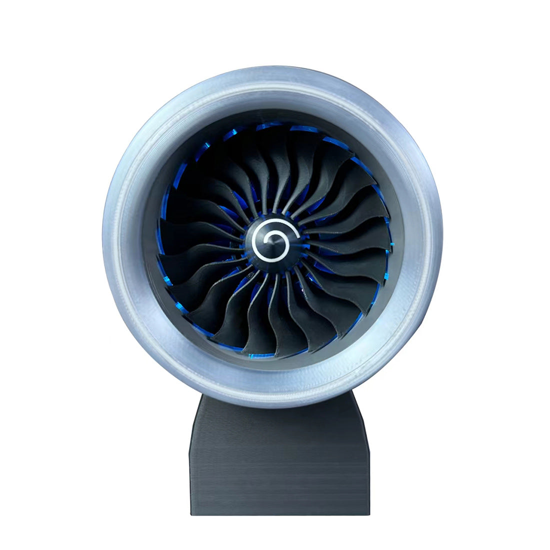 3D Printed Functional Nacelle Thrust Reverser Turbofan Engine Model-Bu ...