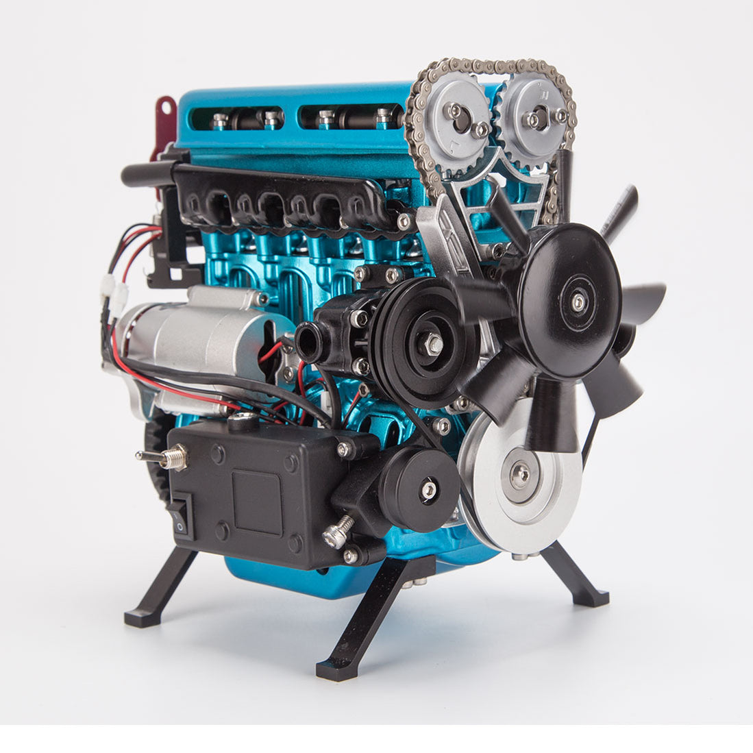 TECHING L4 Engine Model Kit that Works | Build Your Own Engine - EngineDIY