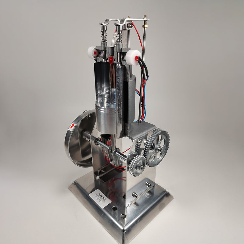 J31008 Single-Cylinder Four-Stroke Gasoline Internal Combustion Engine Teaching Model Experimental Instrument STEM Toy - EngineDIY