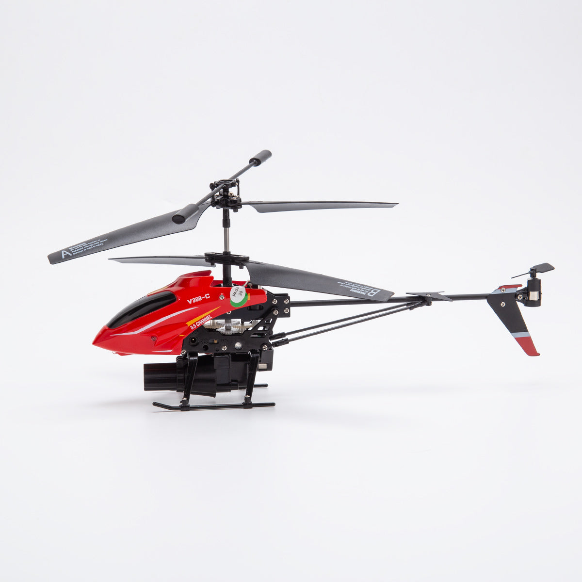  dual-blade rc helicopter with adjustable Left/right hand throttle
