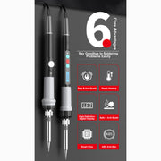 Fast Heating Ceramic Core Soldering Iron Kit for Home Repair Electronics - EngineDIY
