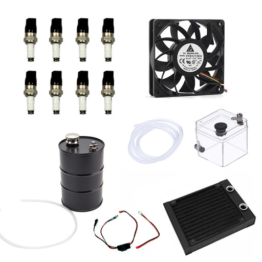 Water cooling Starting Accessories Set for CISON Small-block V8 Engine - EngineDIY