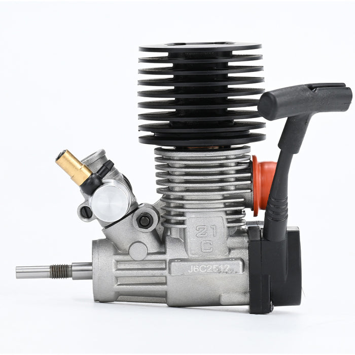 VRX SH.21 3.48cc Rear Exhaust Engine Model with PUI Starter for 1/8 Scale Methanol Fuel-Powered RC Car