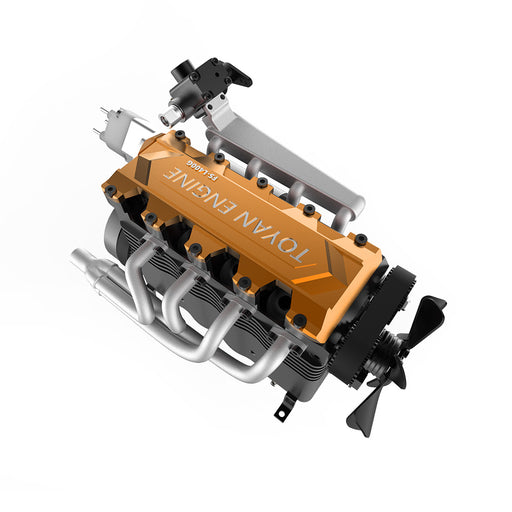 TOYAN Full Metal Nitro Engine Model Kit That Works - Build Your Own Engines - Gift Collection - EngineDIY