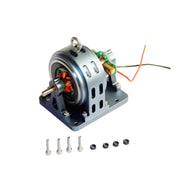 12v dc micro generator with pulley wheel &amp; belt - diy upgrade accessories for steam/internal combustion engine models