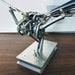3d metal mechanical flying fish wing-flapping dynamic bionic model