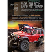 1/16 scale full-proportional rc crawler  - entry-level performance, high-detail design