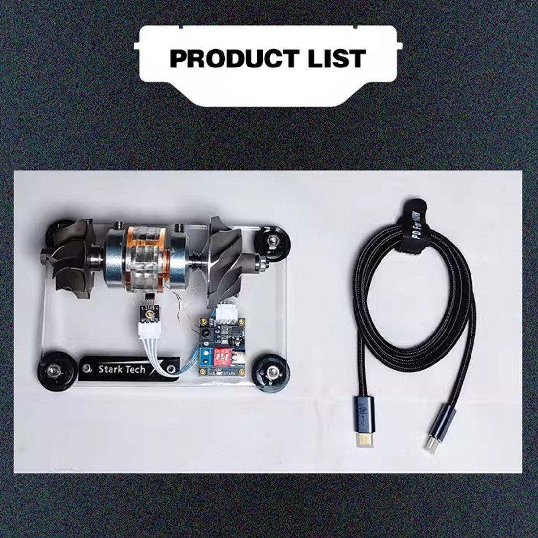 premium turbocharged brushless metal motor - high-speed aerospace engine model
