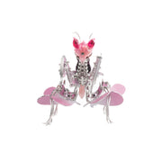 3d diy mechanical orchid mantis metal insect model kit - 100+pcs