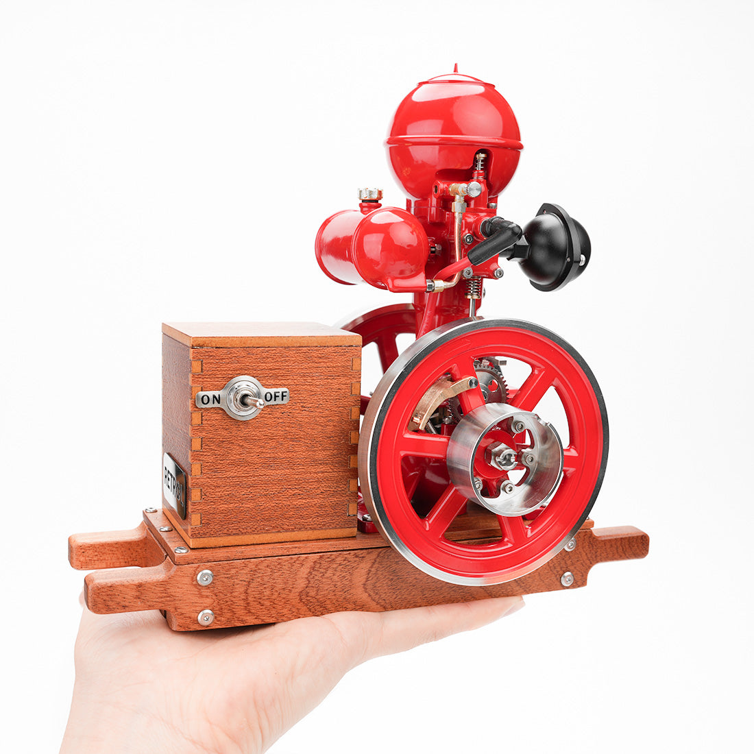 Realistic Classic Custom Logo Fuel Tank for RETROL B01 Ball Top Hit and Miss Models