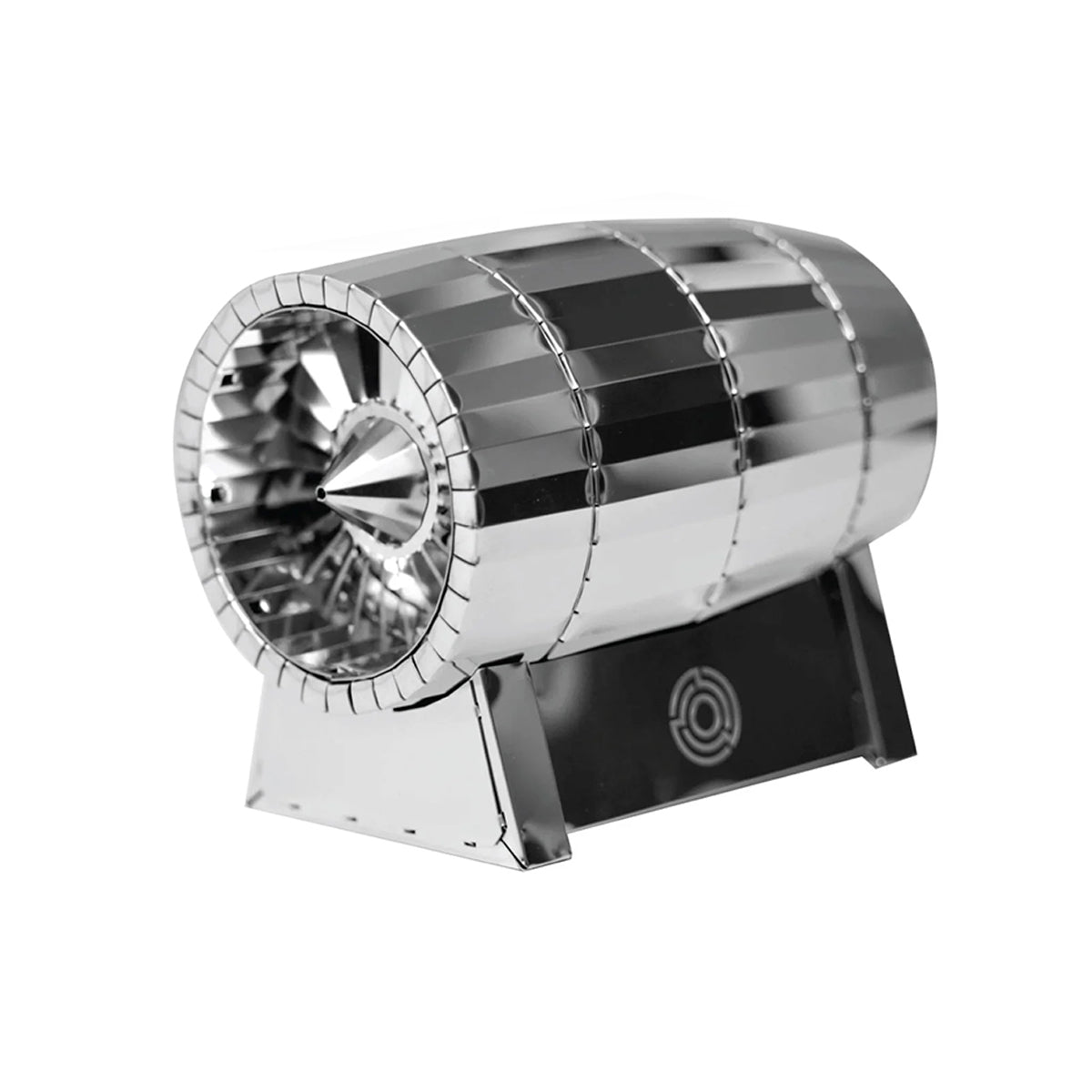 air force jet turbine 3D metal aircraft turbine model kit, collectible desktop display for aviation lovers-58pcs