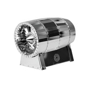 air force jet turbine 3D metal aircraft turbine model kit, collectible desktop display for aviation lovers-58pcs