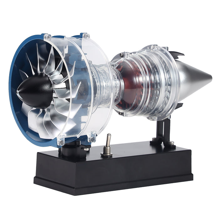 TECHING Mini Turbofan Engine Kit that Works - DIY Metal Electric Jet E ...