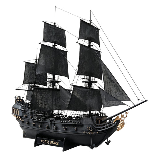 1/50 scale black pearl wooden pirate ship model kit