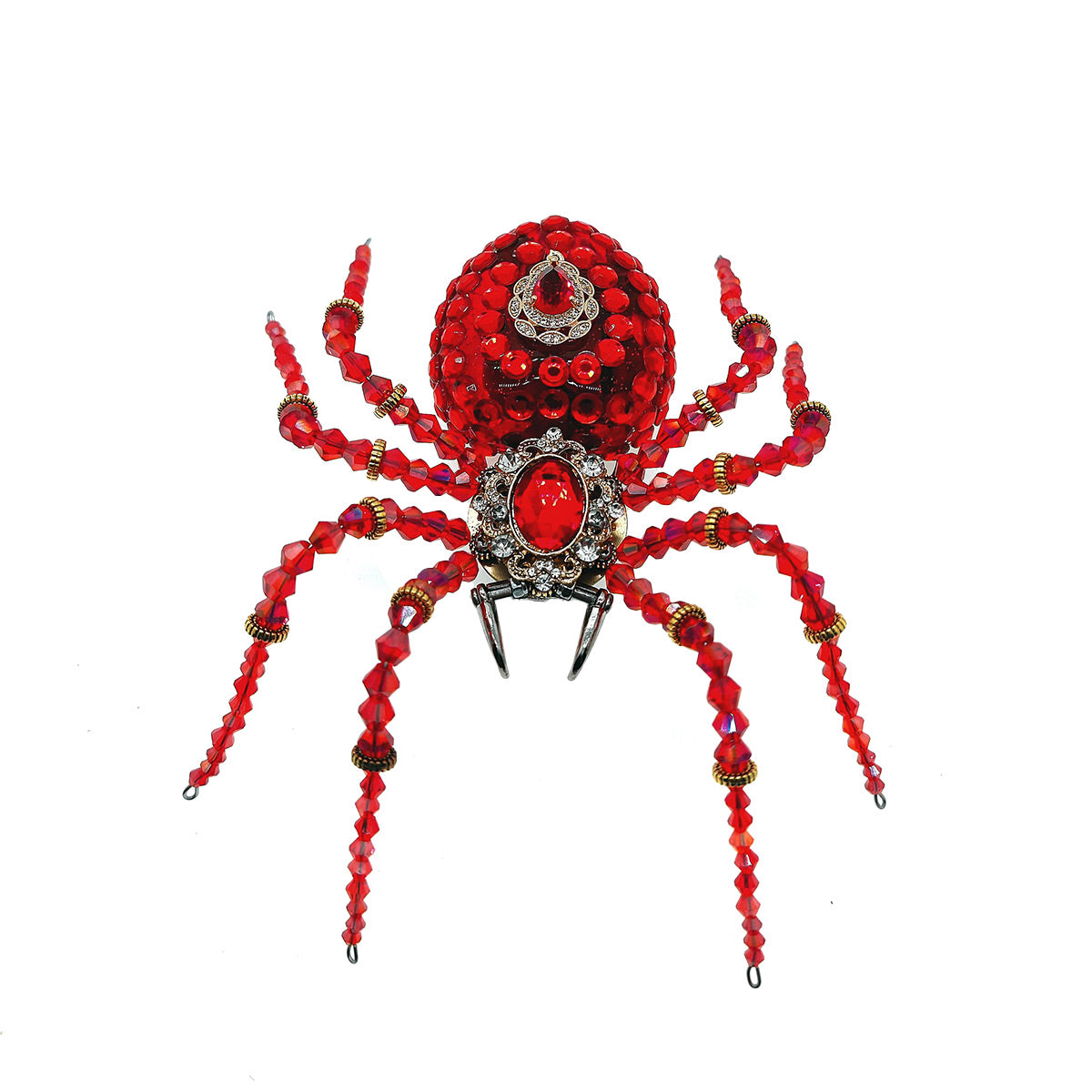 3D Mechanical Crystal Spider Music Box Model Kit - EngineDIY