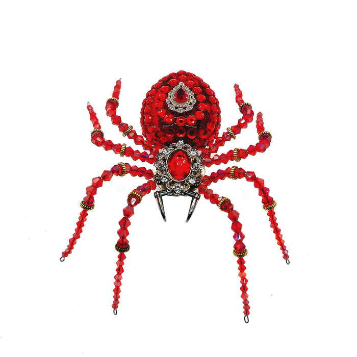 3d mechanical crystal spider music box model kit