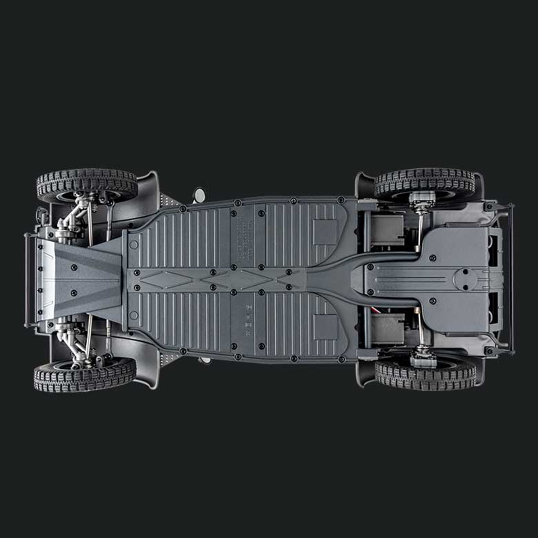 1/12 scale 2.4g type 82 rc barrel vehicle model with 4-wheel independent suspension