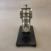 single cylinder stirling engine model with flying bird design