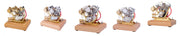RETROL 4.2CC V-Twin Double-cylinder Four-stroke Gasoline Engine Internal Combustion Engine Model for Motorcycle-Gift Collection - EngineDIY