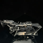 3d metal puzzle solar-powered bionic mechanical horse model kit-diy industrial desktop art sculpture