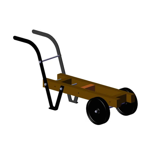 Custom Handcart Frame for RETROL & OKMO D Type Stationary Gasoline Engine Model Centennial Anniversary Edition - EngineDIY