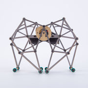 Mini Strandbeest Metal Mechanical Gear-Driven Walking Strandbeest Model with Stand Base for Experimental Science Demonstration - EngineDIY
