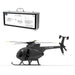 YU XIANG F119S MD500 1/16 Scale 250-Class RC Little Bird Helicopter – Flybarless 2.4G 9CH RTF Model with 6G/3D Flight Modes