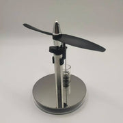 two-blade propeller swashplate low-temperature stirling engine model