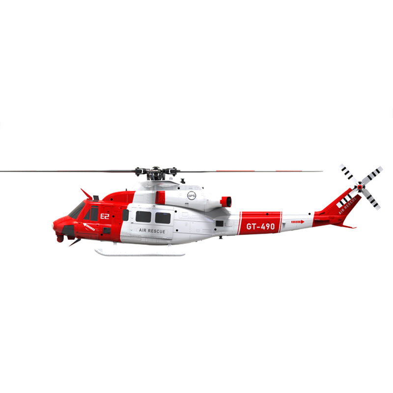 goosky e2 uh-1y 2.4g 6ch dual brushless direct drive rc rescue simulation helicopter model with lidar positioning