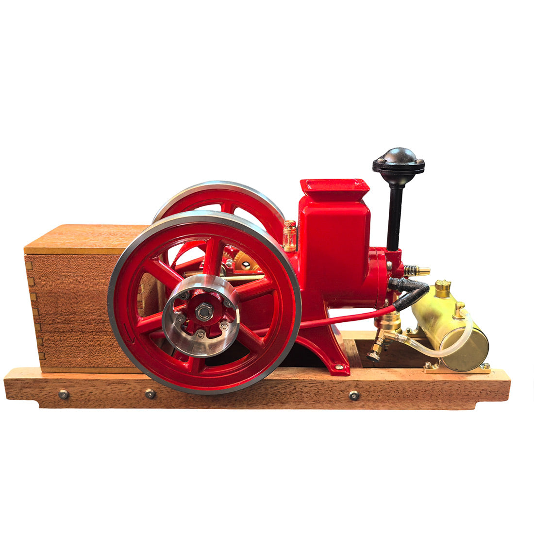 RETROL & OKMO B02 Miniature Horizontal 4-Stroke Hit and Miss Gasoline Engine Model - EngineDIY