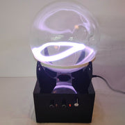 xenon gas glow ring reactor plasma sphere – interactive science desk toy