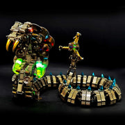 3D Metal DIY Mechanical Cobra Snake Model Realistic Mechanical Kit Creative Gift 1000PCS+ - EngineDIY