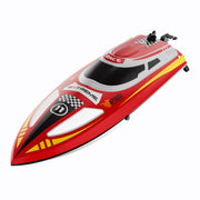 2.4ghz Remote Control Speedboat - 30km/H High-Speed Electric Racing Boat With Led Night Lights