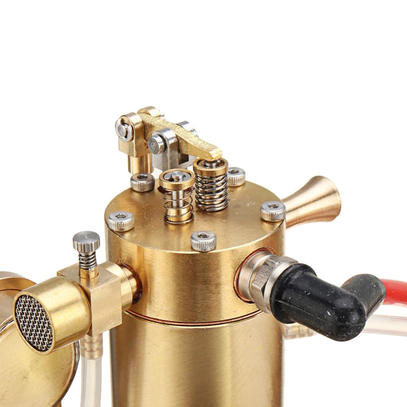 m18 premium stirling engine model – water-cooled miniature gasoline motor with gear pump & water tank
